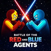 Battle of the Red and Blue Agents