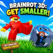 Brainrot 3D: Get Smaller