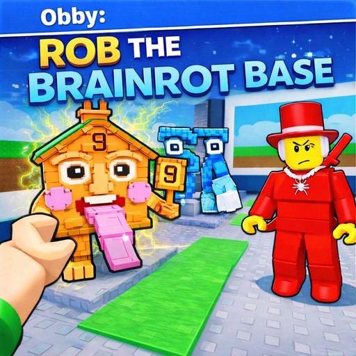 how to play Obby: Rob the Brainrot Base