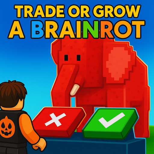 how to play Trade Or Grow A Brainrot