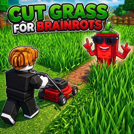 Cut Grass for Brainrots online game