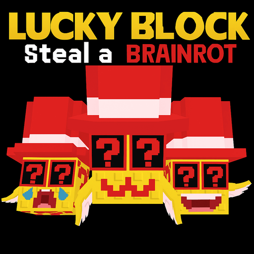 how to play Lucky Block Steal a Brainrot