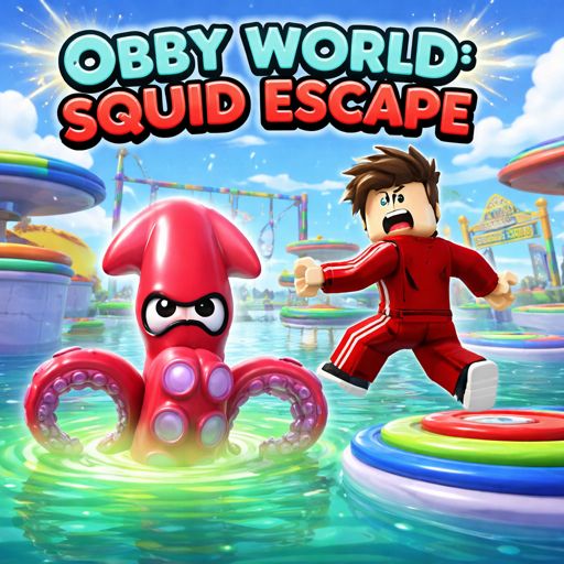 Obby World: Squid Escape online game